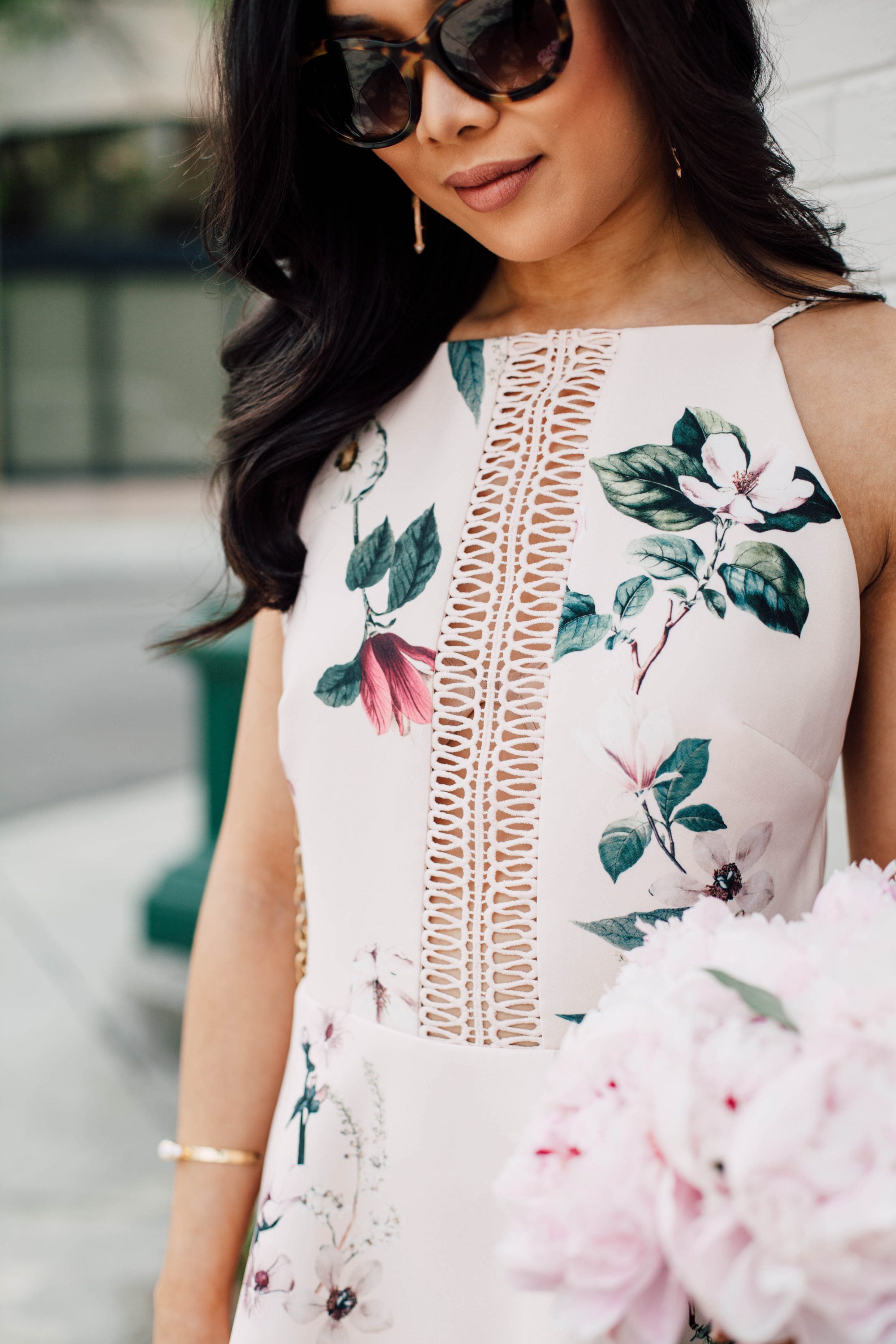 Keepsake the Label Floral Do It Right Mini Dress