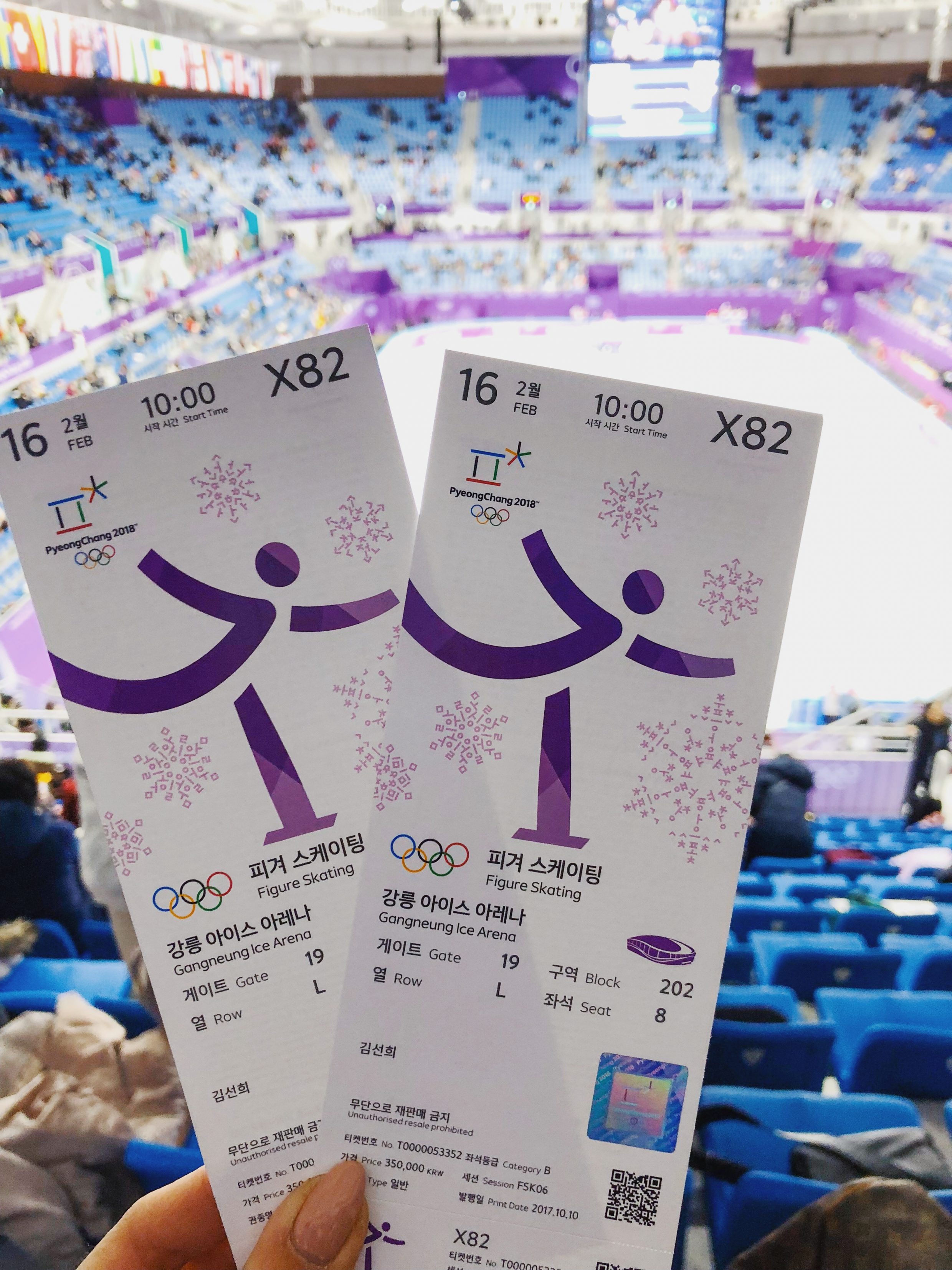PyeongChang 2018 Winter Olympics Mens Short Program Gangneung Ice Arena Tickets