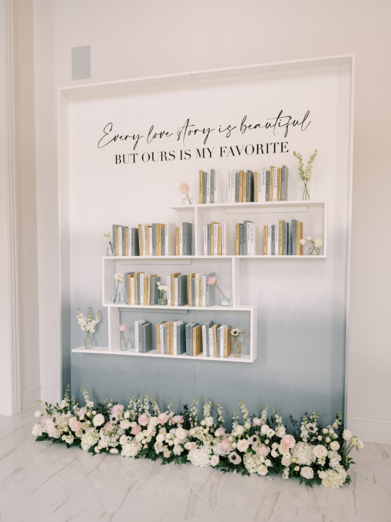 book wedding seating chart at blogger hoang-kim cung's wedding by vim + venture, keestone events, and something pretty floral