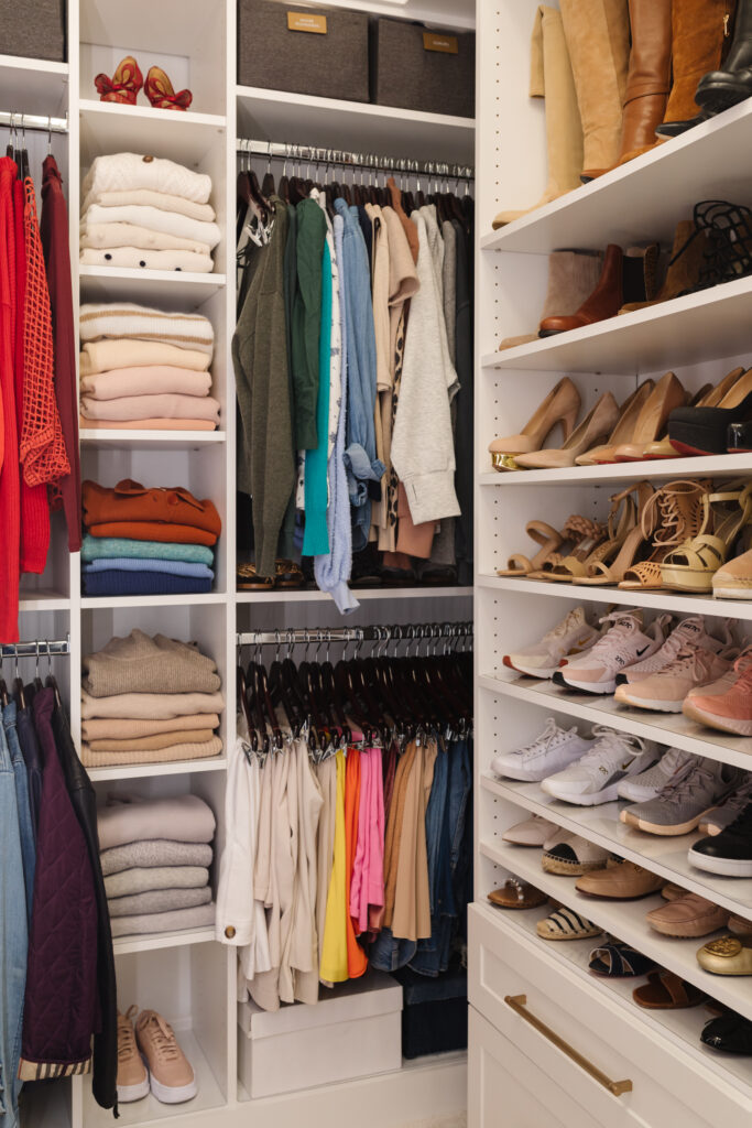 custom walk-in closet closet organization neat method